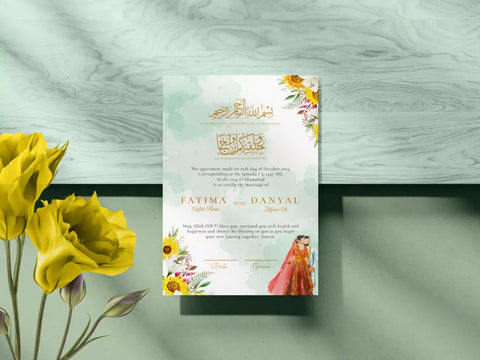 Nikkah Nama 19 Nikkah Nama 19