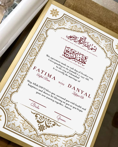 Nikkah Nama 9 Nikkah Nama 9