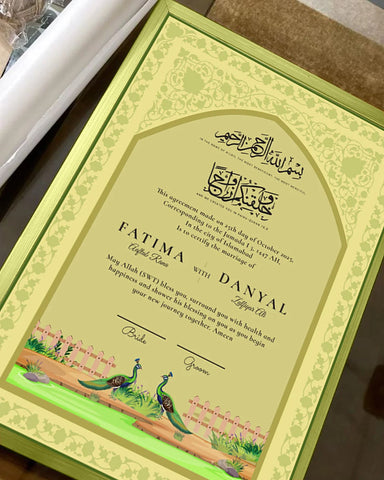 Nikkah Nama 21 Nikkah Nama 21