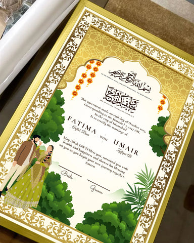 Nikkah Nama 17 Nikkah Nama 17