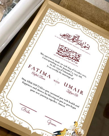 Nikkah Nama 8 Nikkah Nama 8