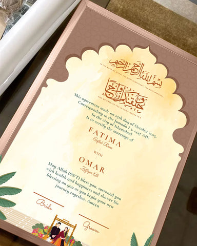 Nikkah Nama 13 Nikkah Nama 13