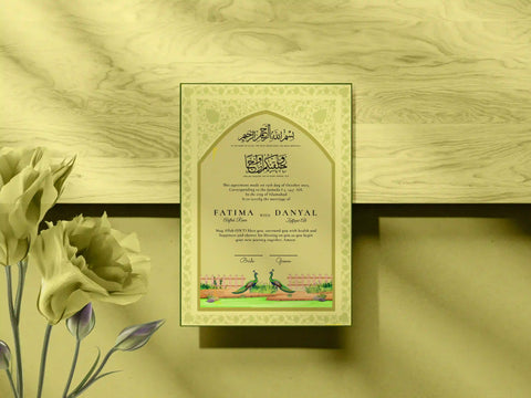 Nikkah Nama 21 Nikkah Nama 21