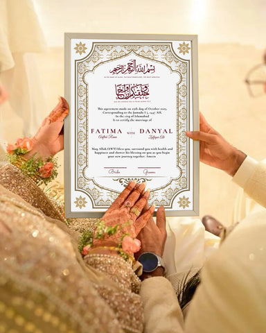 Nikkah Nama 9 Nikkah Nama 9