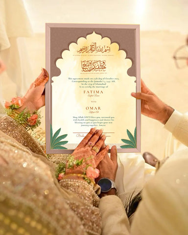 Nikkah Nama 13 Nikkah Nama 13