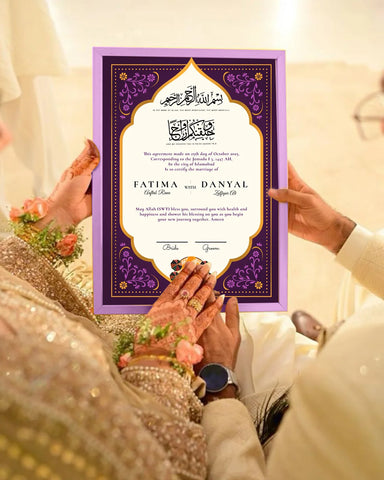 Nikkah Nama 16 Nikkah Nama 16