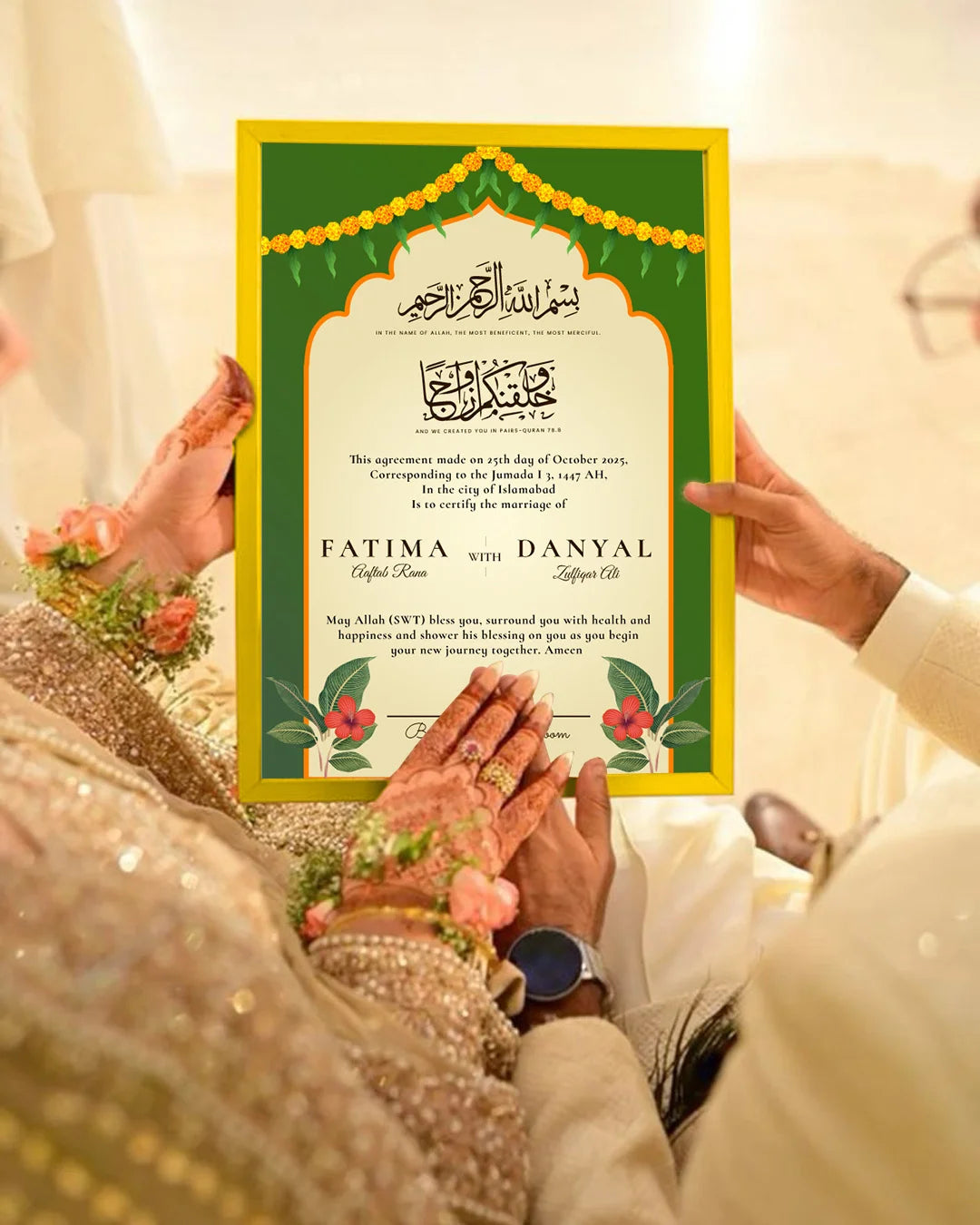 Nikkah Nama 20