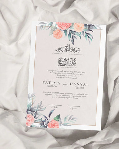 Nikkah Nama 10 Nikkah Nama 10