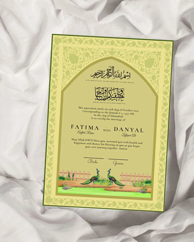 Nikkah Nama 21 Nikkah Nama 21