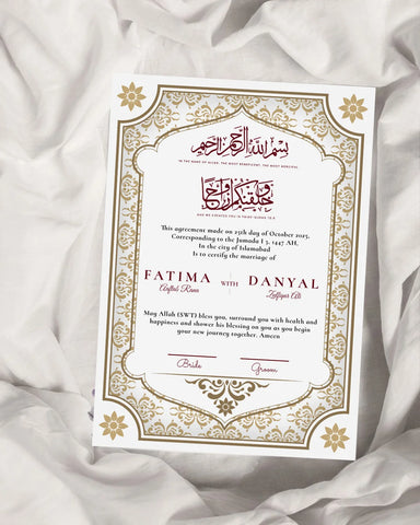 Nikkah Nama 9 Nikkah Nama 9