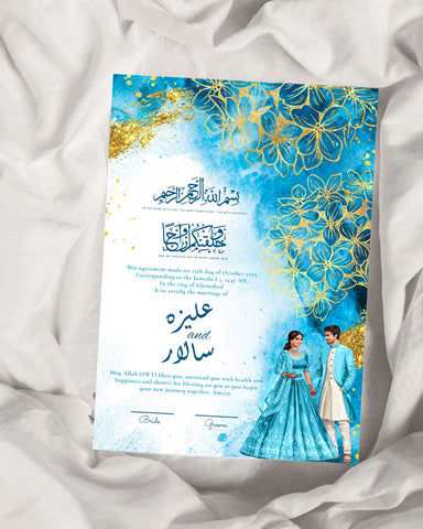 Nikkah Nama 4 Nikkah Nama 4