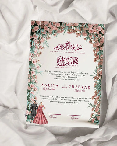 Nikkah Nama 14 Nikkah Nama 14