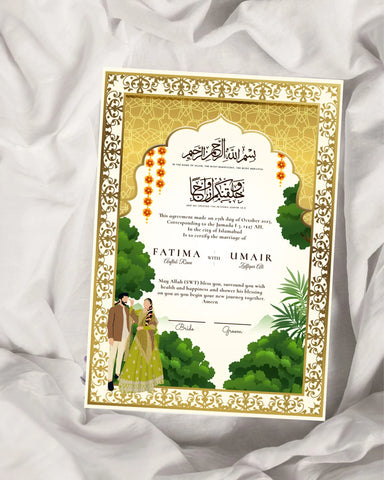 Nikkah Nama 17 Nikkah Nama 17
