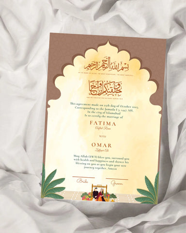 Nikkah Nama 13 Nikkah Nama 13