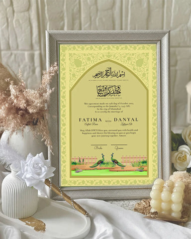 Nikkah Nama 21 Nikkah Nama 21