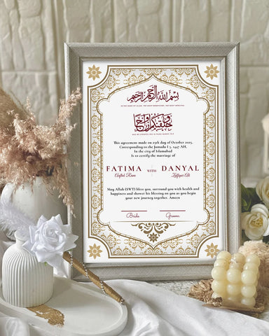 Nikkah Nama 9 Nikkah Nama 9