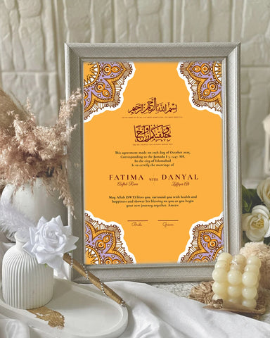 Nikkah Nama 11 Nikkah Nama 11