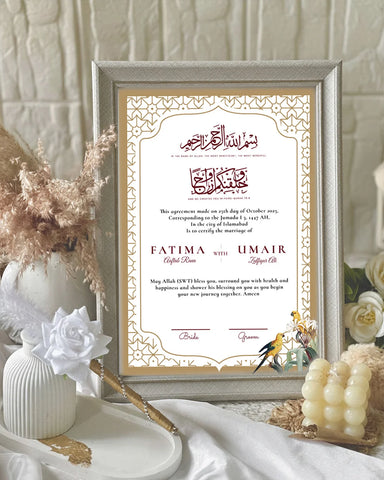 Nikkah Nama 8 Nikkah Nama 8