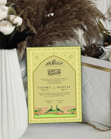 Nikkah Nama 21 Nikkah Nama 21