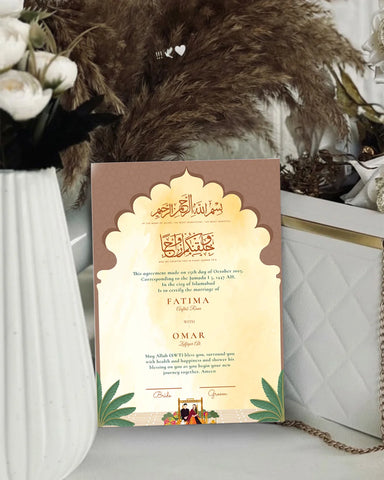 Nikkah Nama 13 Nikkah Nama 13