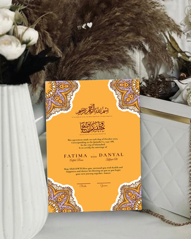 Nikkah Nama 11 Nikkah Nama 11