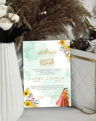 Nikkah Nama 19 Nikkah Nama 19