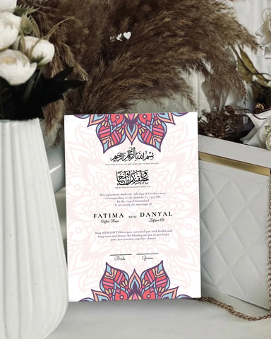 Nikkah Nama 18 Nikkah Nama 18