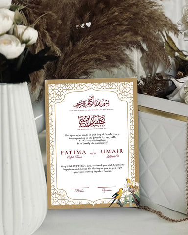 Nikkah Nama 8 Nikkah Nama 8