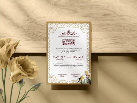 Nikkah Nama 8 Nikkah Nama 8