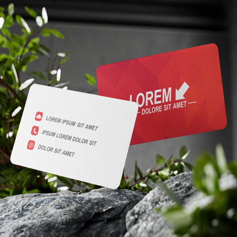 Bold Red Business Cards – Modern & Eye-Catching Bold Red Business Cards – Modern & Eye-Catching