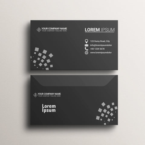 Black Business Cards – Minimalist & Professional Black Business Cards – Minimalist & Professional