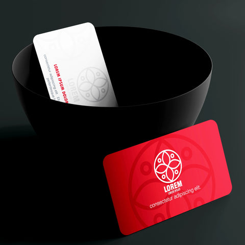 Elegant Red & White Business Cards – Bold & Professional Elegant Red & White Business Cards – Bold & Professional