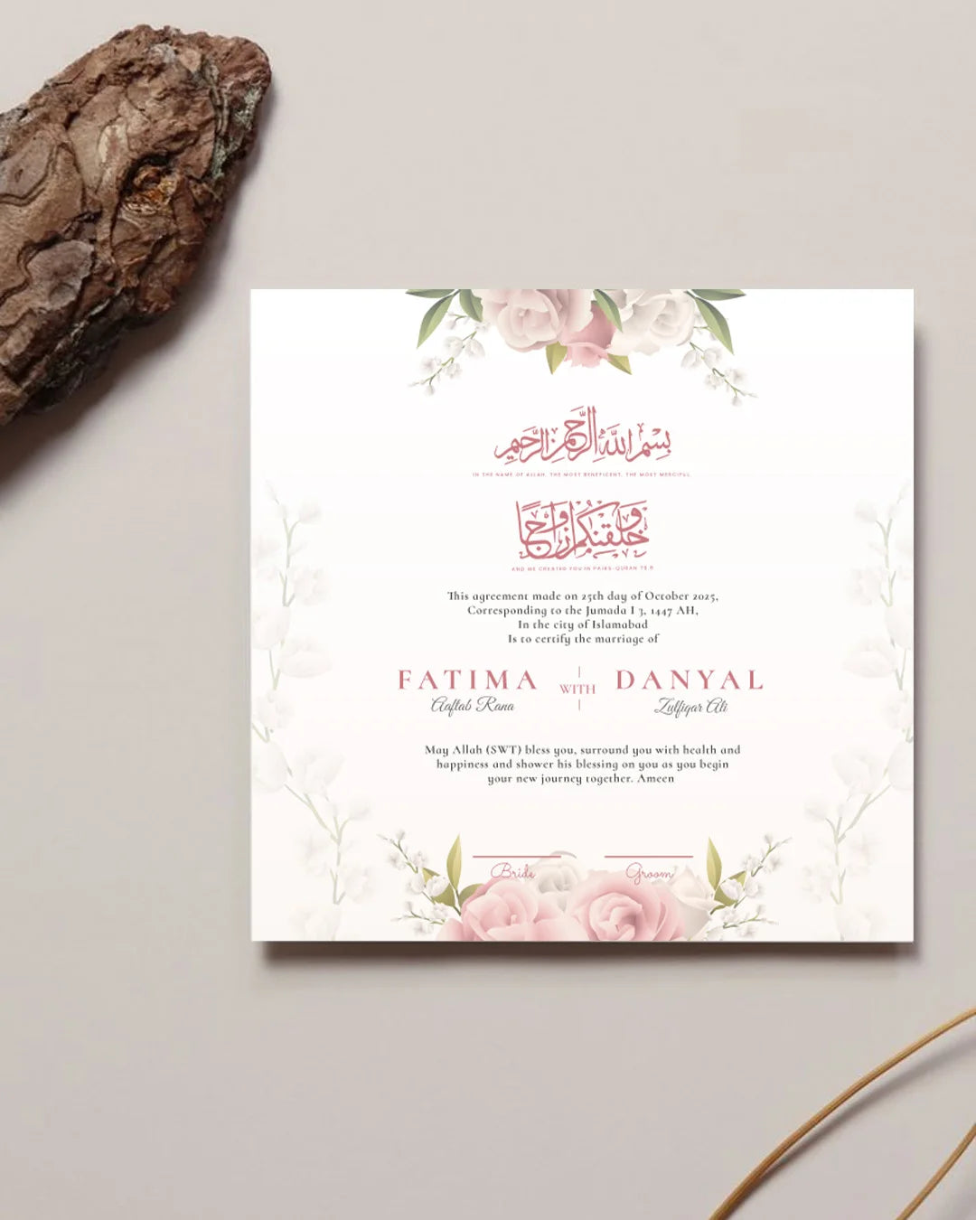 Nikkah Nama 6
