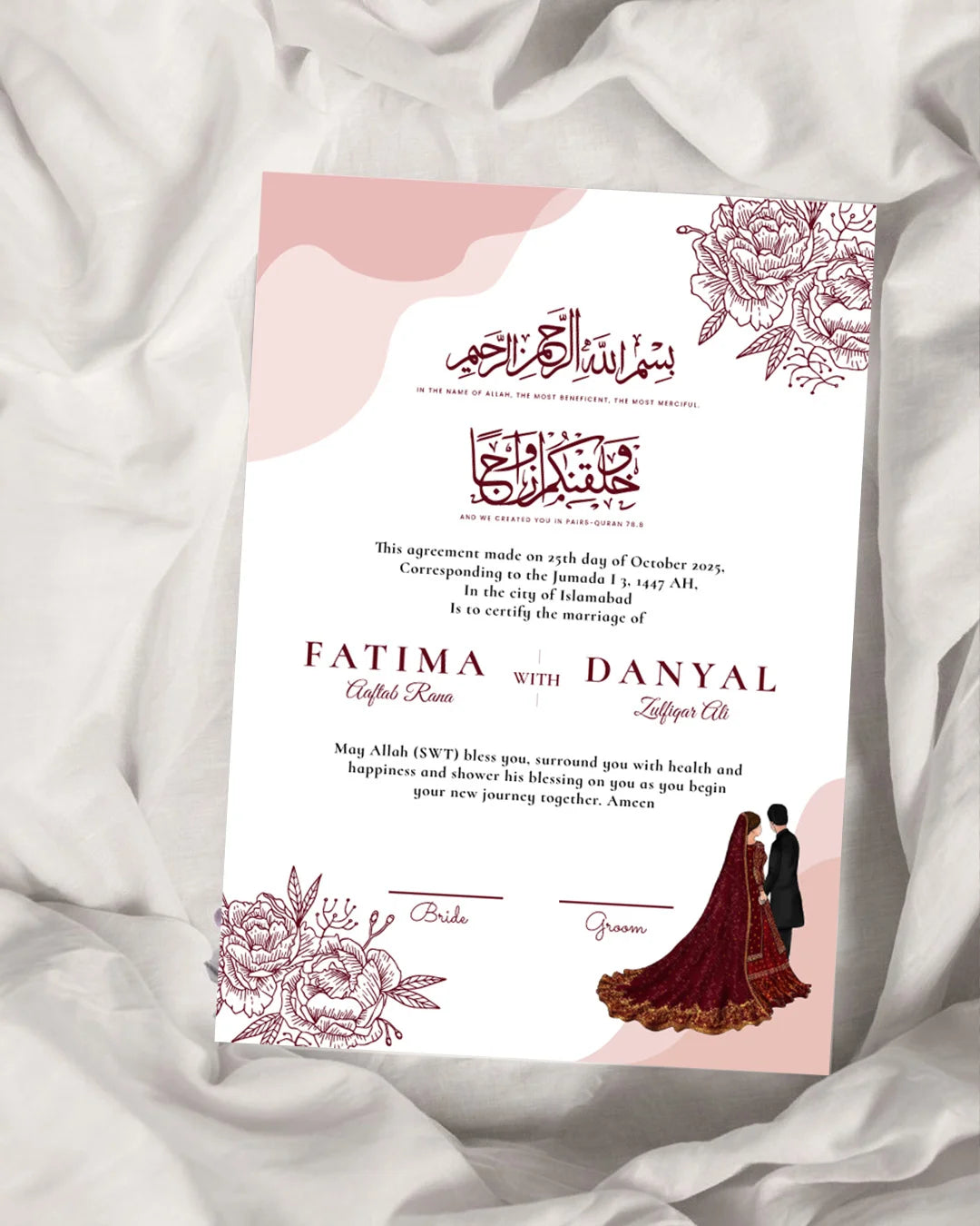 Nikkah Nama 7