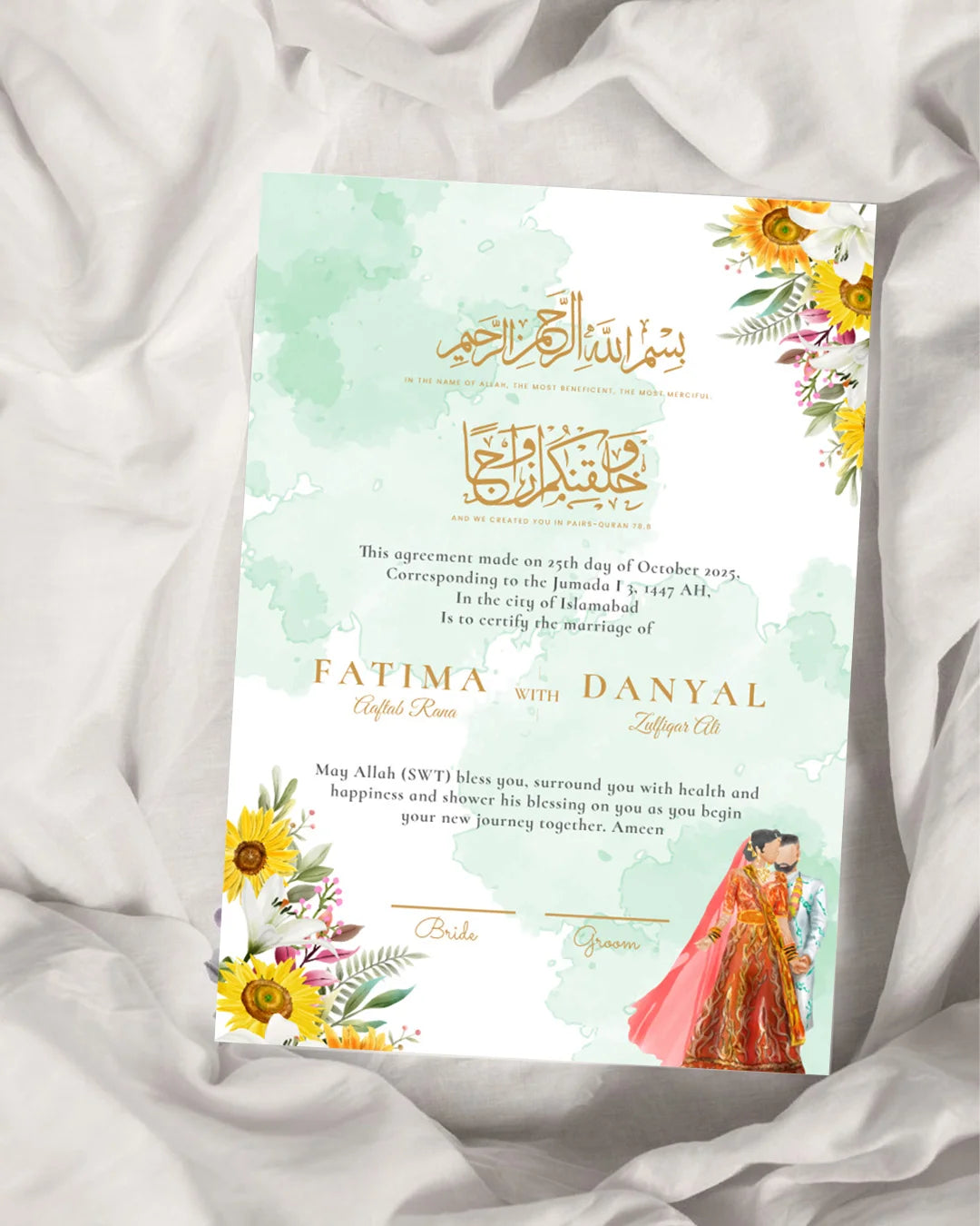 Nikkah Nama 19