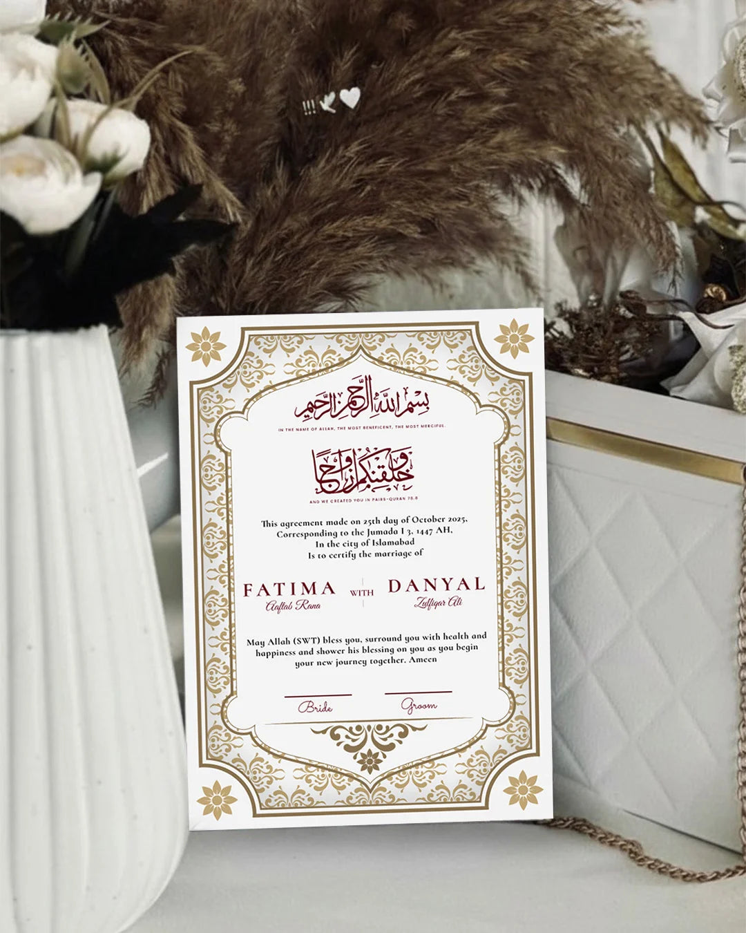 Nikkah Nama 9