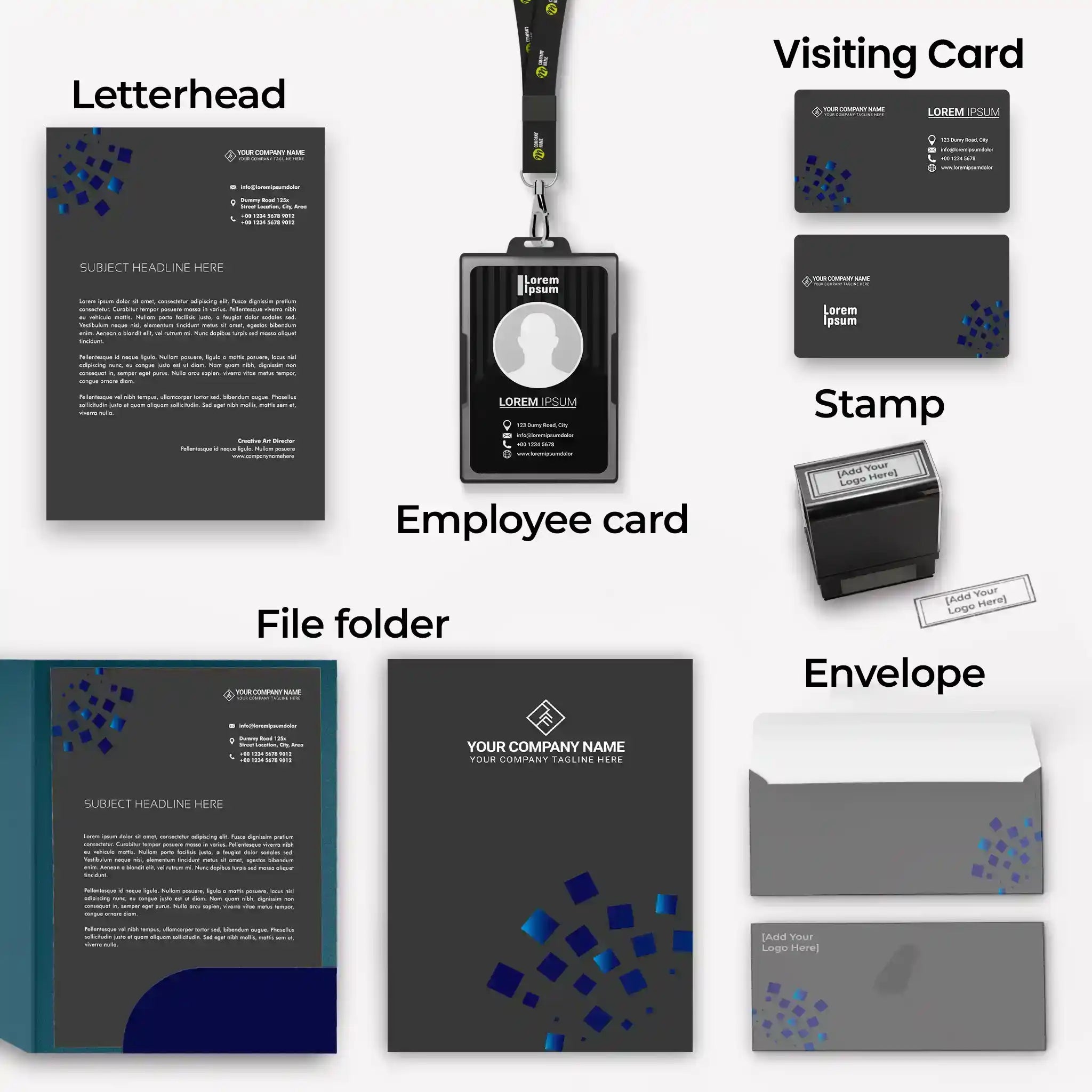 Corporate Business Essentials Bundle – Midnight Luxe