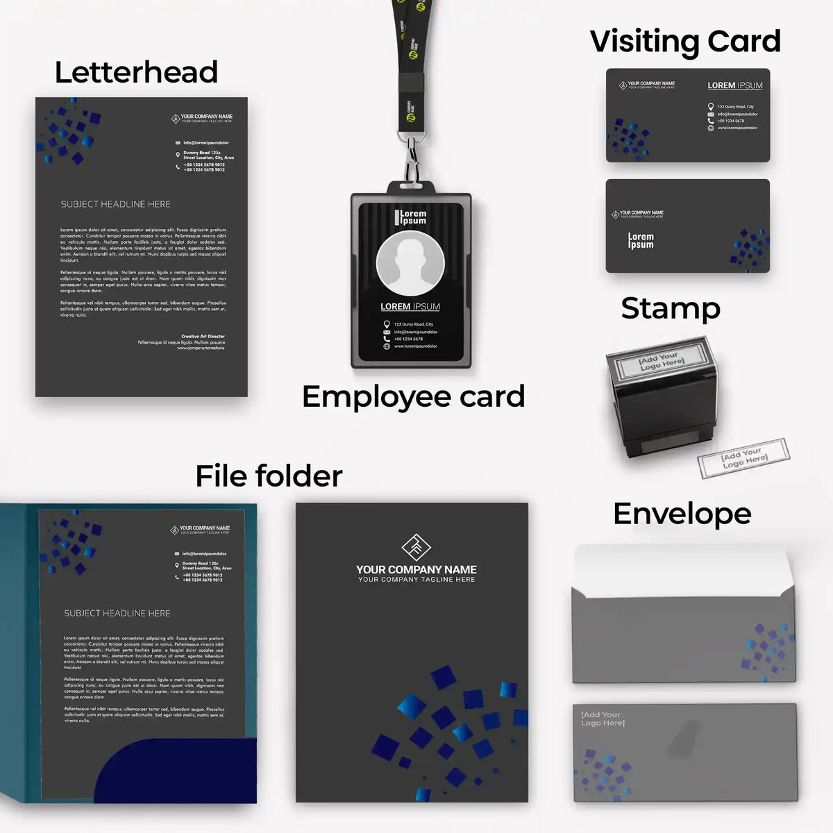 Corporate Business Essentials Bundle – Midnight Luxe