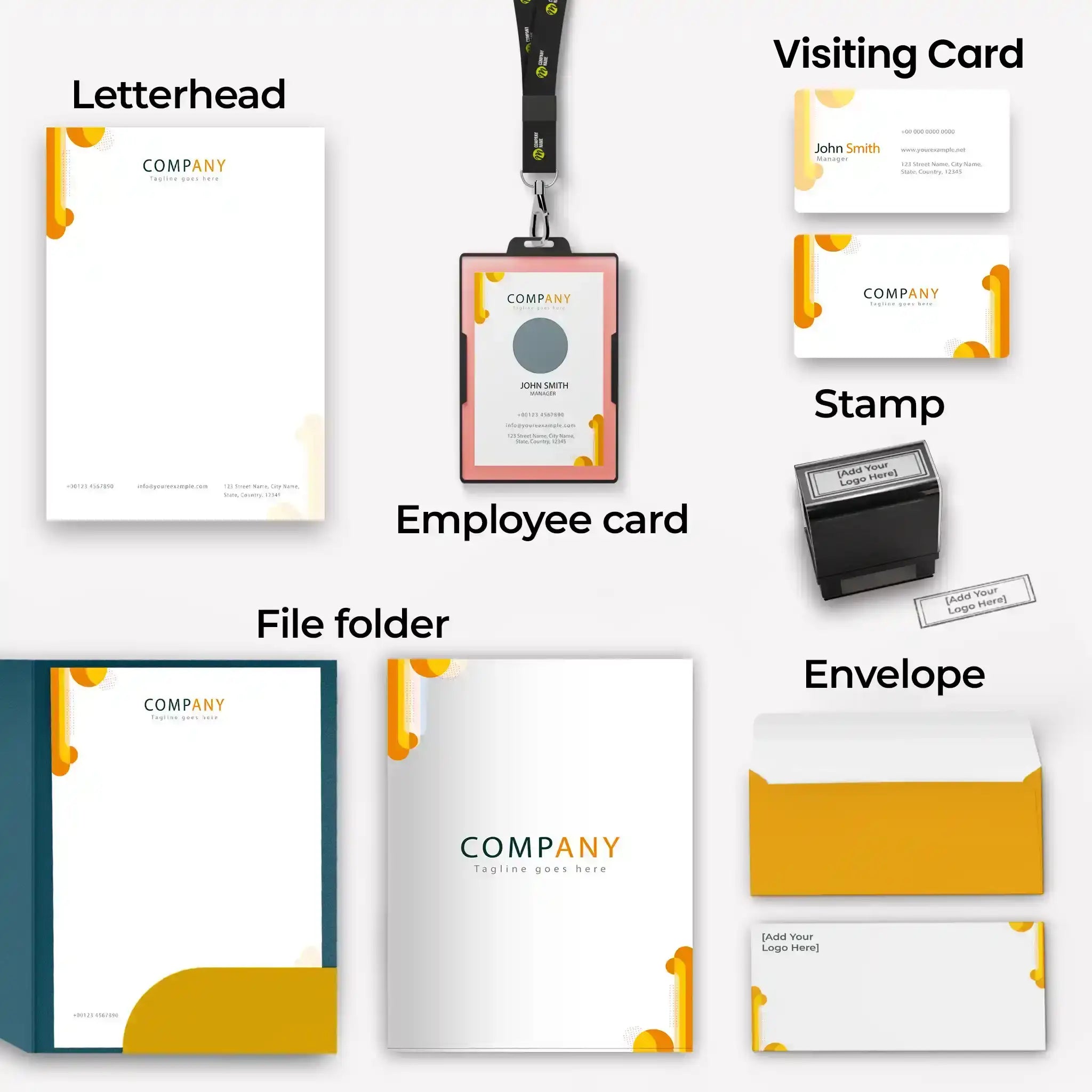 Corporate Business Essentials Bundle – Sunshine Glow