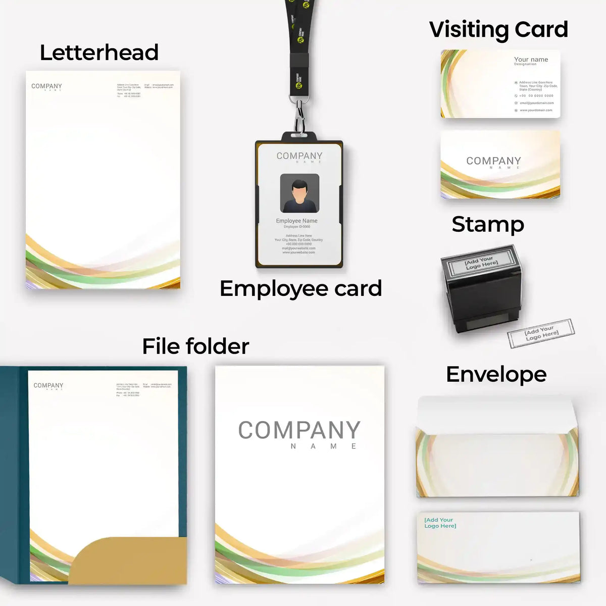 Corporate Business Essentials Bundle – Earthy Elegance