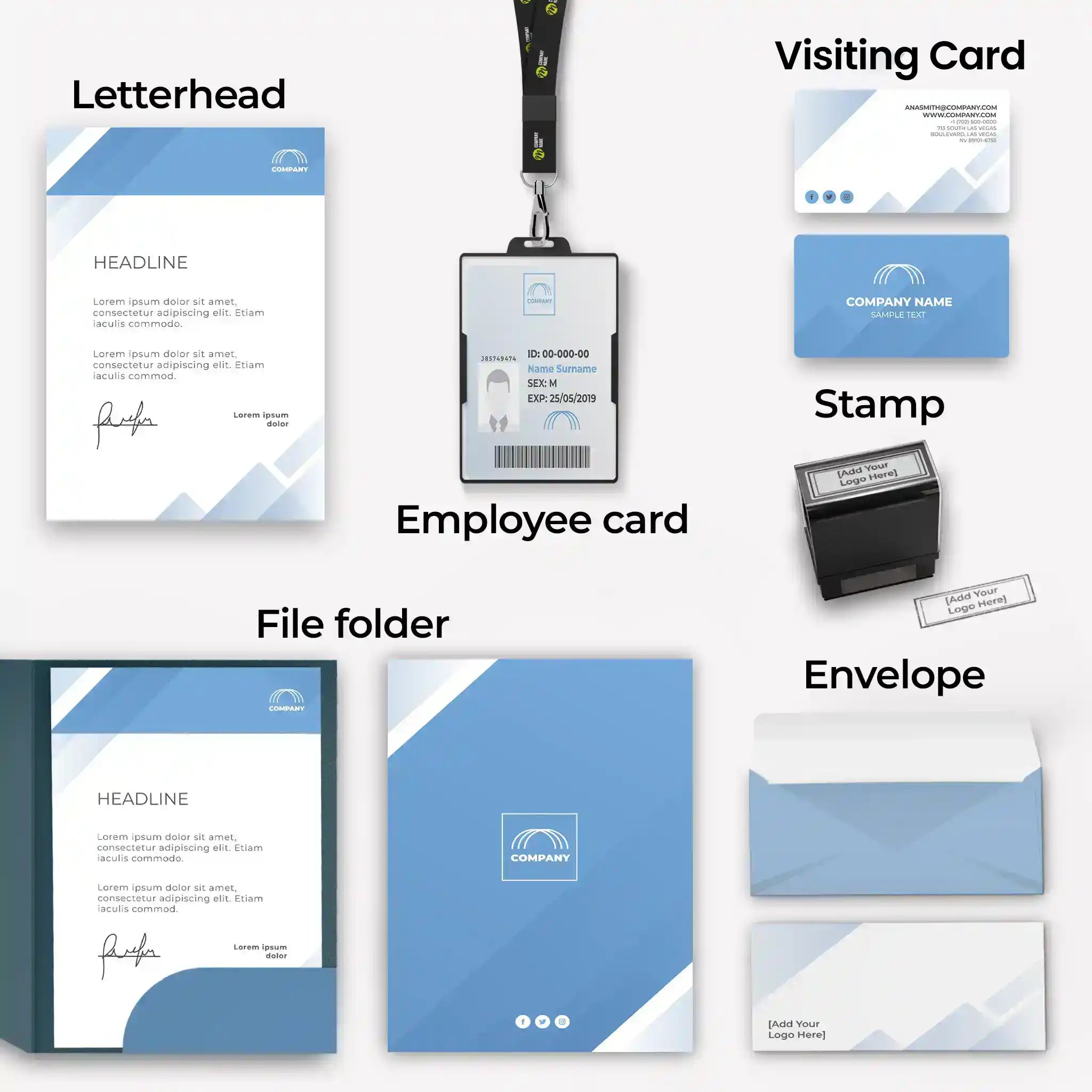 Corporate Business Essentials Bundle – Sleek & Professional