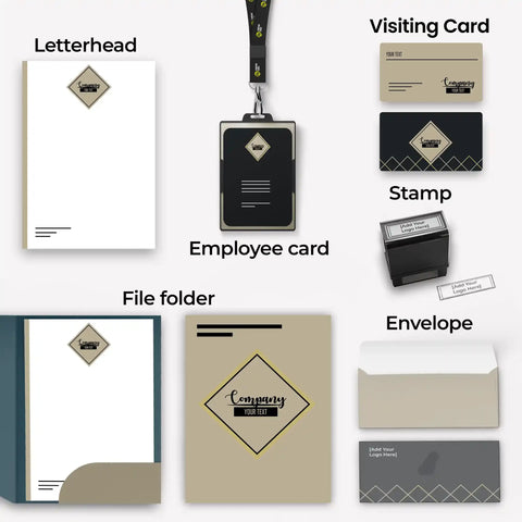 Corporate Business Essentials Bundle – Luxe Noir