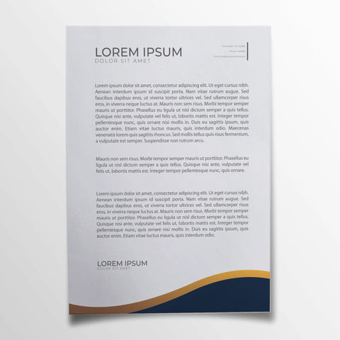 Elegant Business Letterhead – Premium & Professional