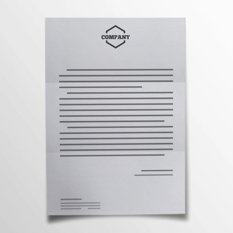 Minimalist Corporate Letterhead – Clean & Professional Business Stationery
