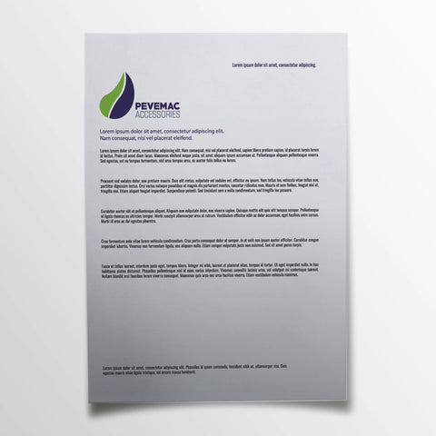 Gradient Business Letterhead – Modern & Professional