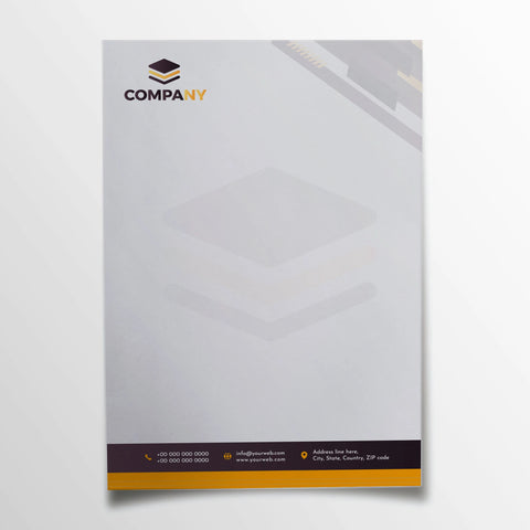 Modern Business Letterhead – Corporate Stationery