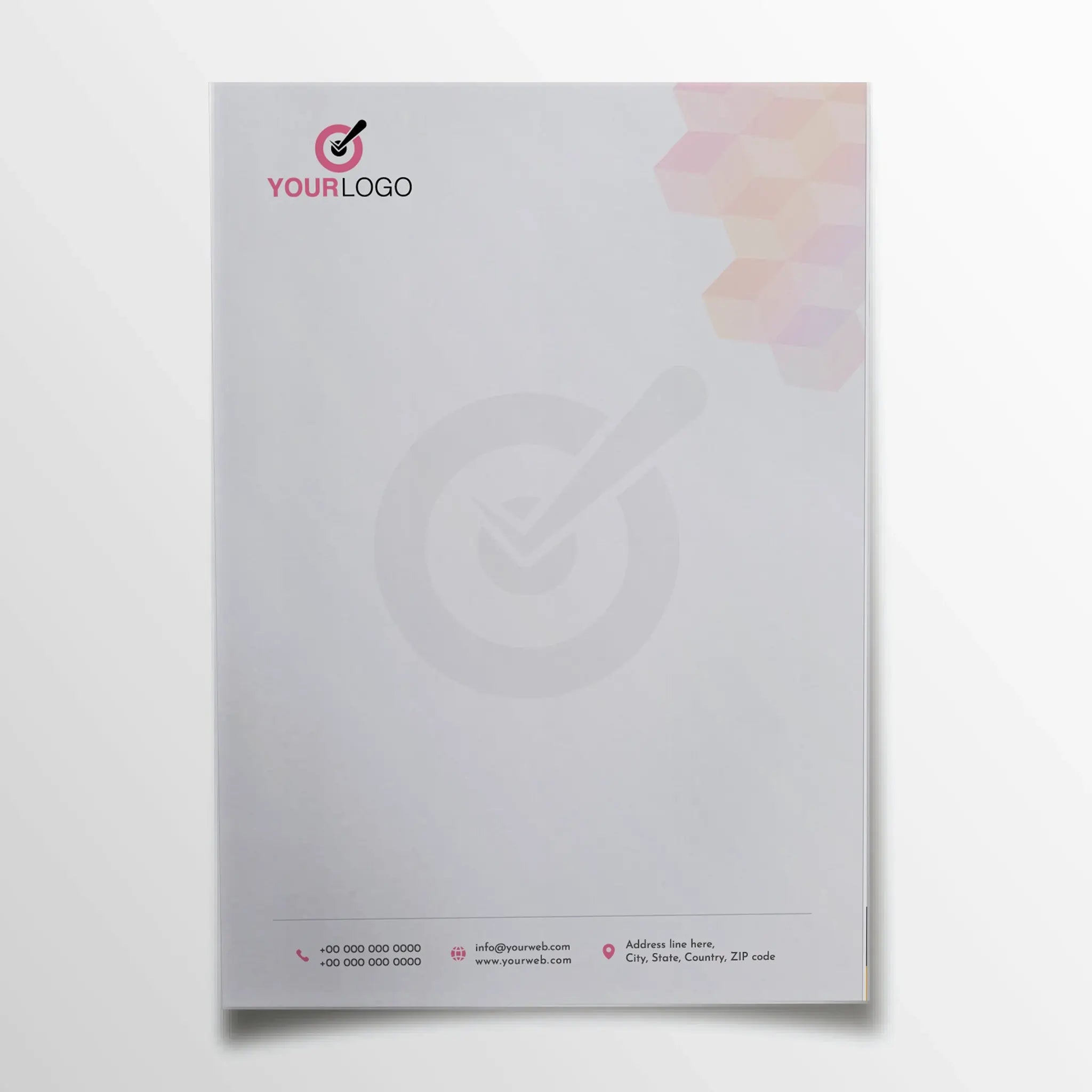 Premium Business Letterhead – Sleek & Professional Corporate Stationery