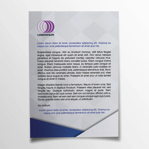 Premium Business Letterhead – Elegant & Professional Corporate Stationery