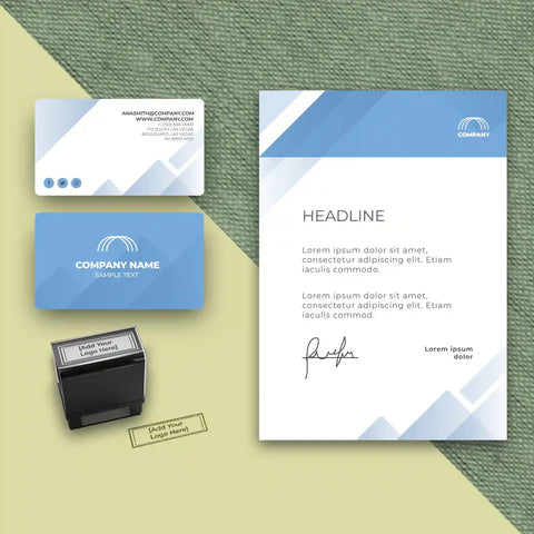 Corporate Blue Business Essentials Bundle – Sleek & Professional