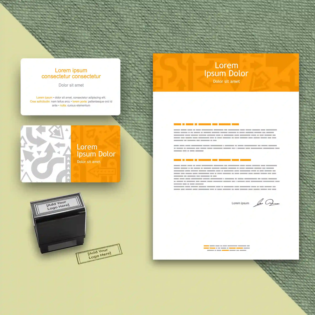 Startup Business Essentials Bundle – Vibrant Orange
